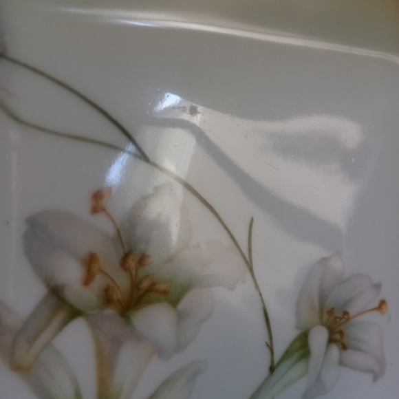 Vintage floral platter - Picture 6 of 7